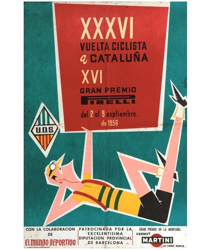 XXXVI VUELTA CICLISTA A CATALUÑA 1956