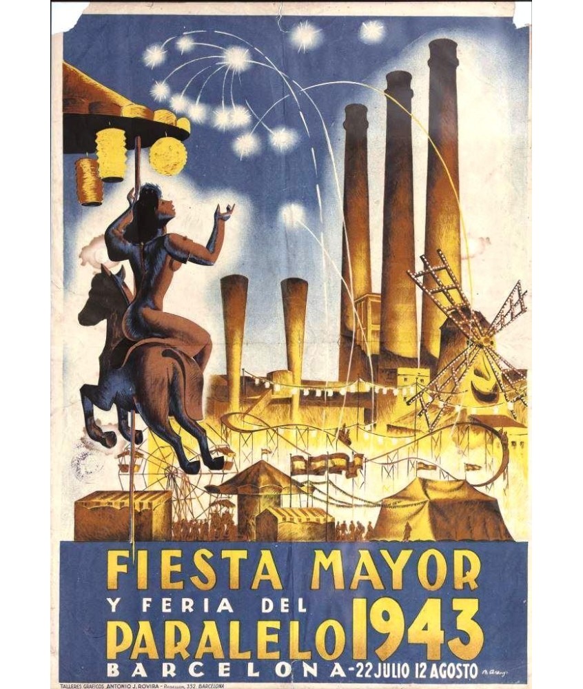 FIESTA MAYOR PARALELO 1943