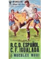 R.C.D. ESPAÑOL -C.F. IGUALADA. CAMP D'ESPORTS DE L'ATENEU. 1980