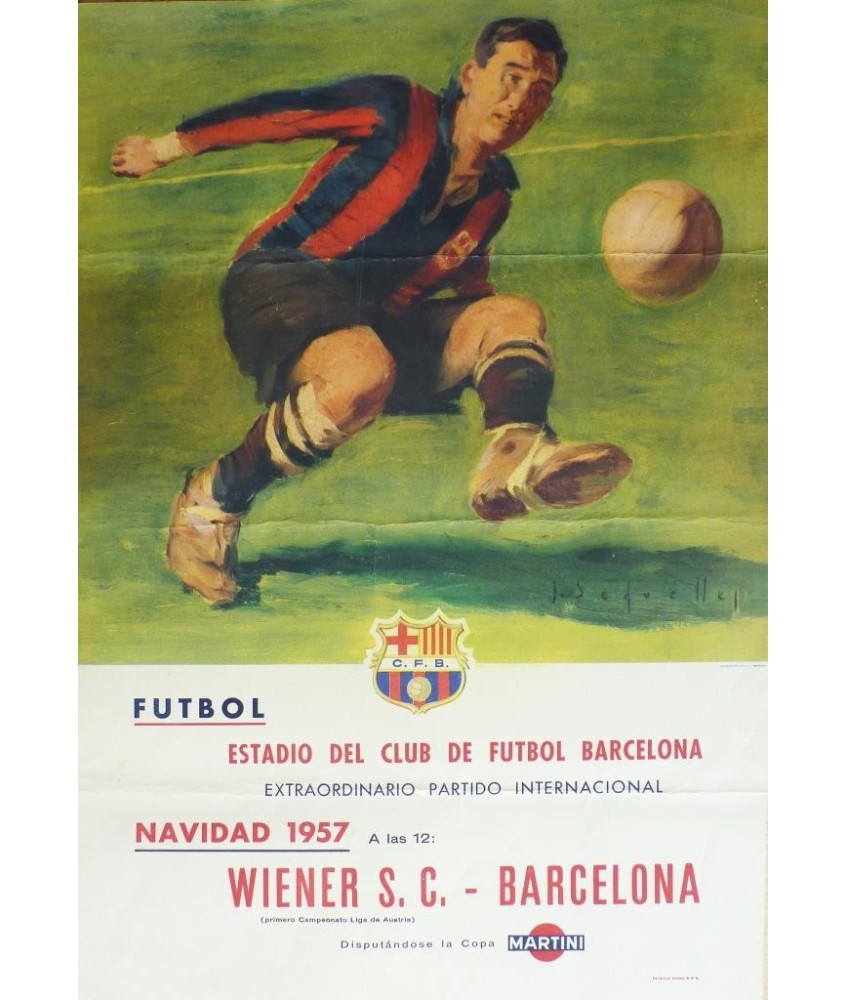 WIENER  S.C. - BARCELONA. NAVIDAD 1957