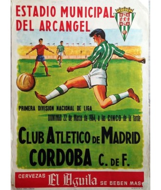 CLUB ATLETICO DE MADRID-CORDOBA C.de F. ESTADIO MUNICIPAL DEL ARCANGEL