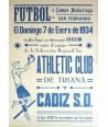 FUTBOL CAMPO MADARIAGA SAN FERNANDO. ATHLETIC CLUB DE TRIANA-CADIZ 1934