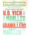 CAMPO DEPORTES A.D.C. MANLLEU. VIC-MANLLEU 1960