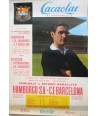 C.F. BARCELONA REAL VALLADOLID. AUTOGRAFO DE RAMALLETS