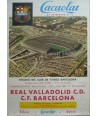 C.F. BARCELONA REAL VALLADOLID. AUTOGRAFO DE RAMALLETS