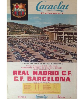 REAL MADRID C.F. - F. C. BARCELONA 1960