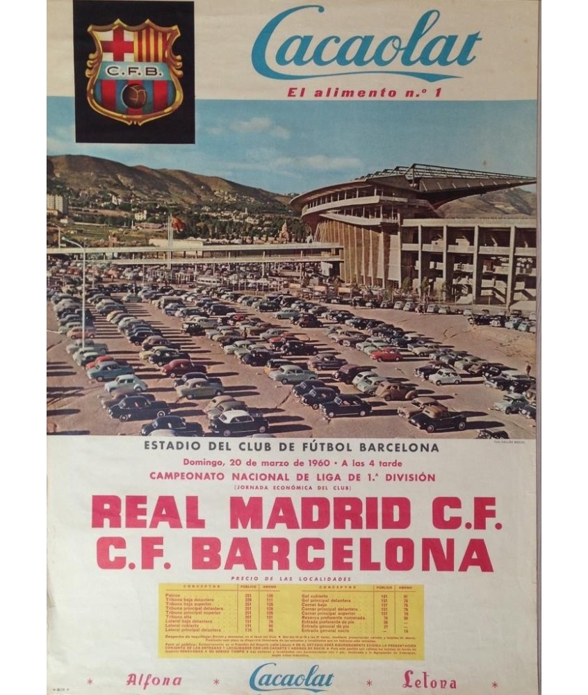 C.F. BARCELONA REAL VALLADOLID. AUTOGRAFO DE RAMALLETS