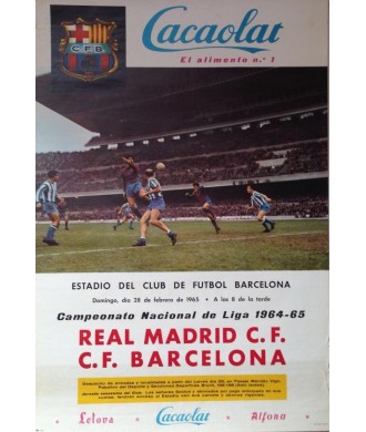 REAL MADRID C.F. - F. C. BARCELONA 1965