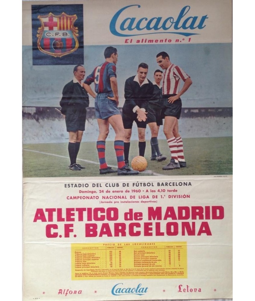 A.C. MILAN - F. C. BARCELONA 1959