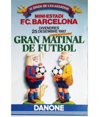 GRAN MATINAL DE FUTBOL VI DIADA DE L'EXJUGADOR. 1987