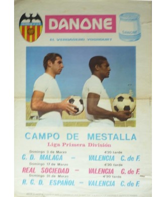 C.F. BARCELONA REAL VALLADOLID. AUTOGRAFO DE RAMALLETS