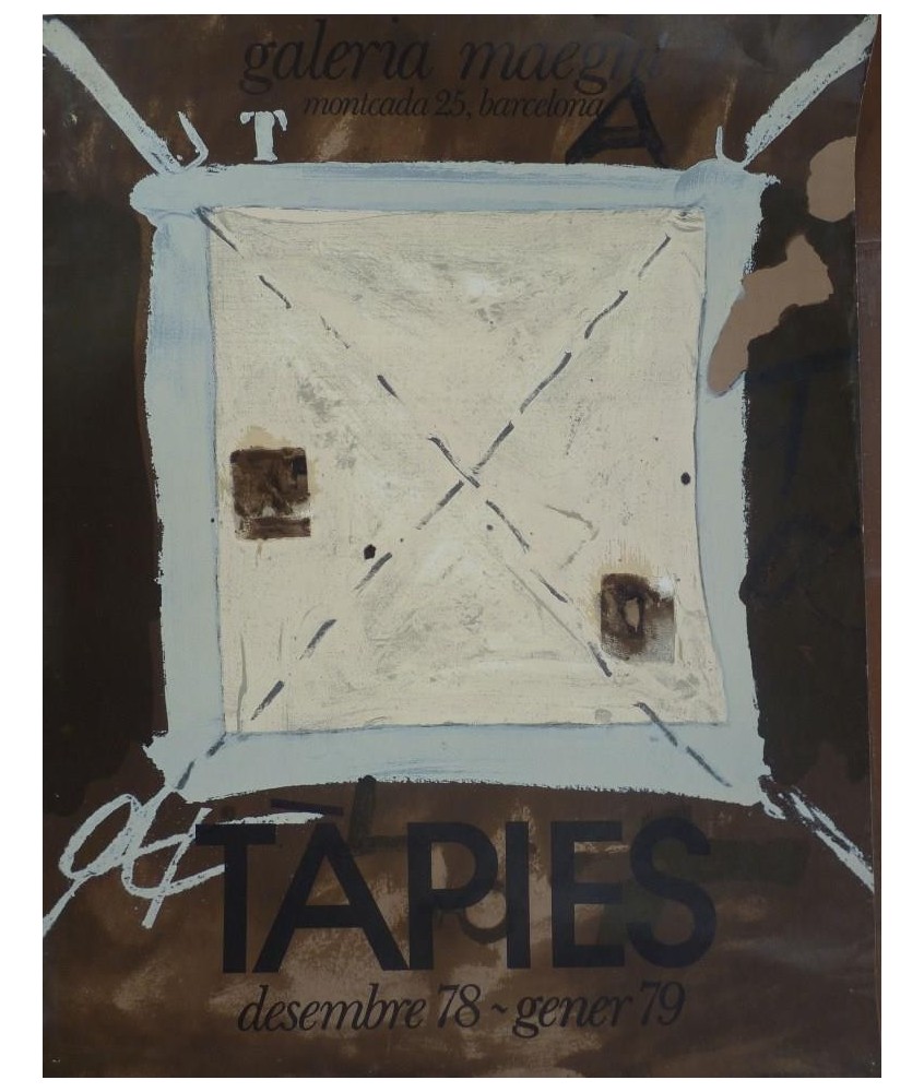 TAPIES GALERIA  MAEGTH 1978