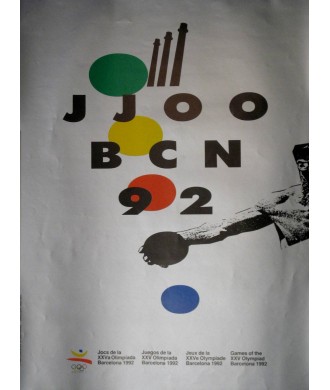 JUEGOS DE LA XXV OLIMPIADA BARCELONA 1992 -GAMES OF THE XXV OLYMPIAD. ALBERT ISERN