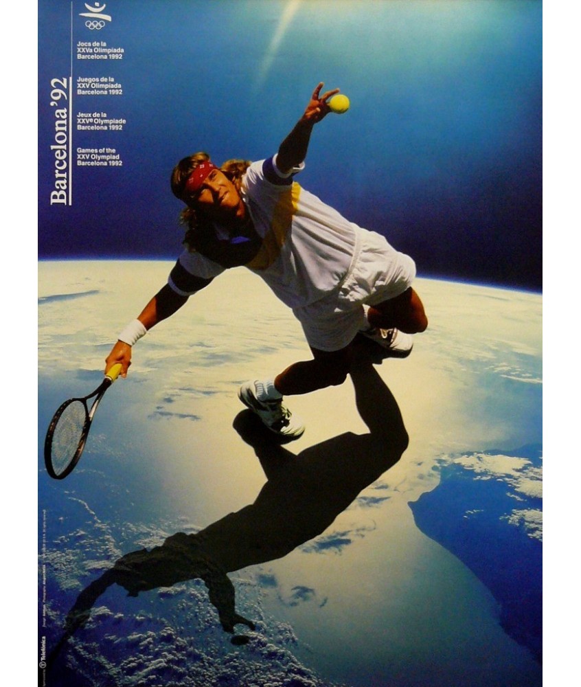 JUEGOS DE LA XXV OLIMPIADA BARCELONA 1992 -GAMES OF THE XXV OLYMPIAD. TENIS