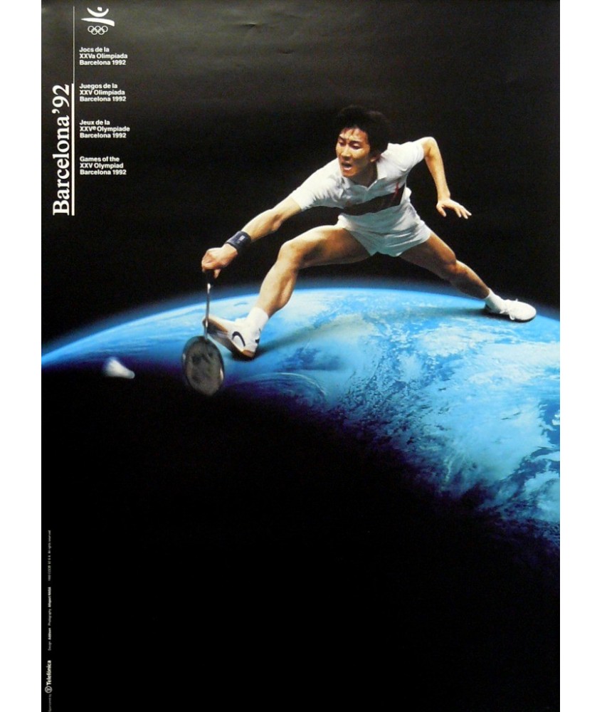 JUEGOS DE LA XXV OLIMPIADA BARCELONA 1992 -GAMES OF THE XXV OLYMPIAD. BADMINTON