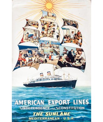 AMERICAN EXPORT LINES. S/S INDEPENDENCE AND S/S CONSTITUTION