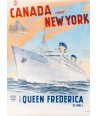 TO CANADA AND NEW YORK. S.S. QUEEN FREDERICA