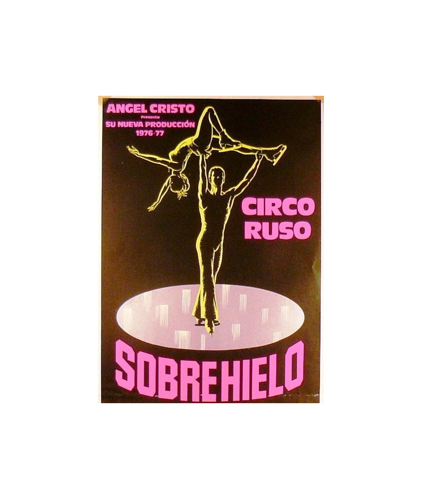 ANGEL CRISTO. CIRCO RUSO SOBRE HIELO. 1976-77. BARCELONA