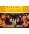 CIRCO RUSO. CIRCO Y FIERAS. 1973 SABADELL