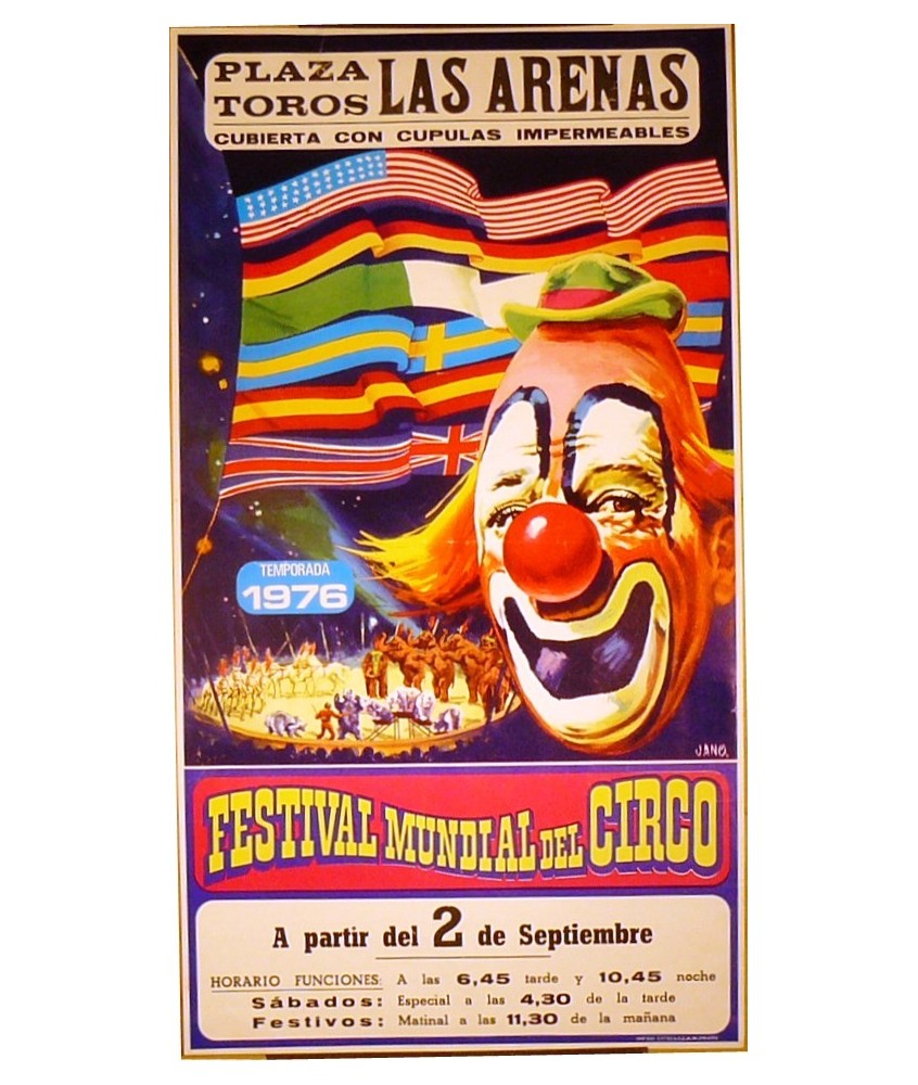 FESTIVAL MUNDIAL DEL CIRCO TEMPORADA 1976