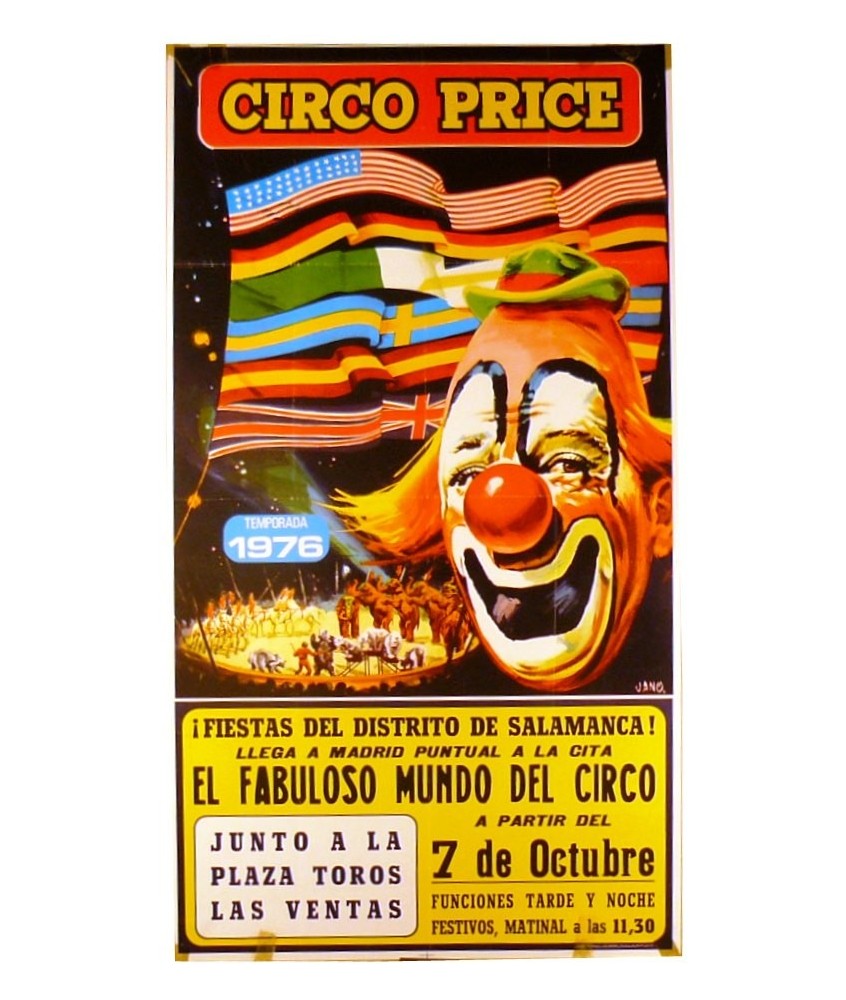 FESTIVAL MUNDIAL DEL CIRCO TEMPORADA 1976