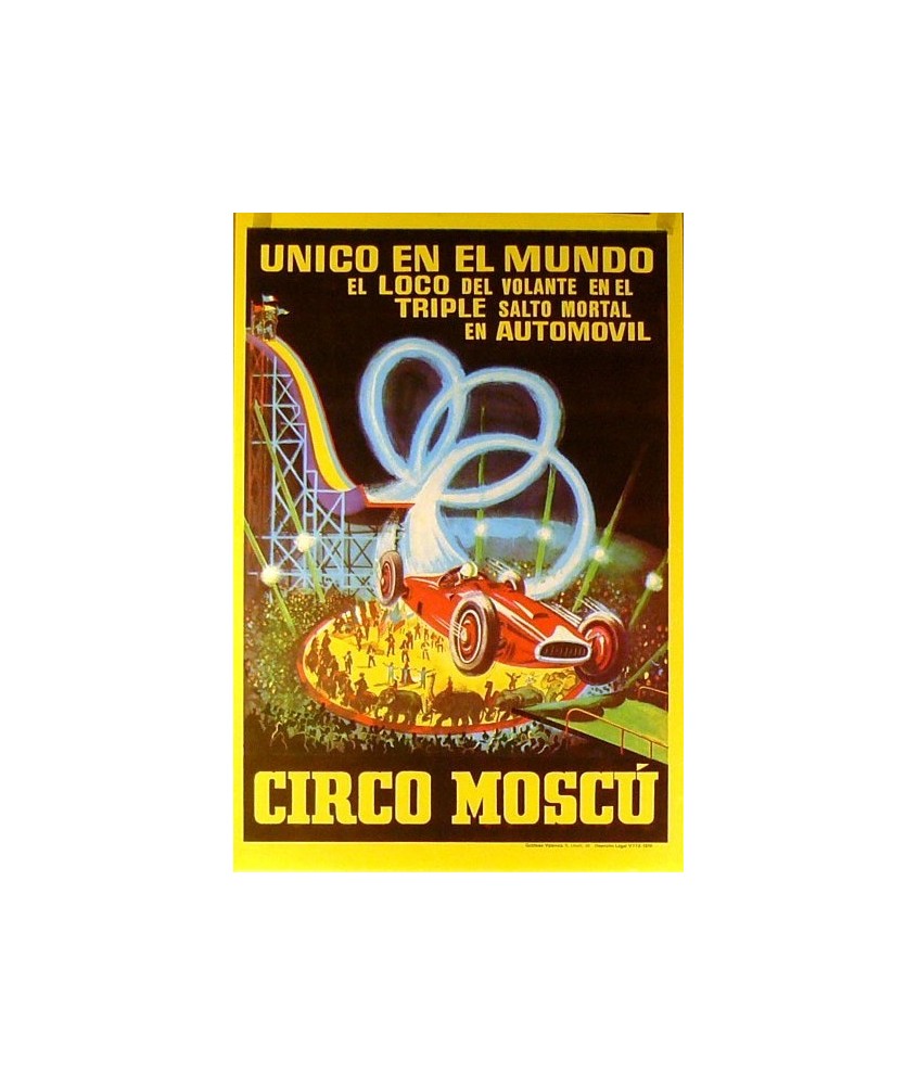 CIRCO MOSCU. EL LOCO DEL VOLANTE... MARTORELL 1976