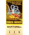 CIRCO MOSCU. EL LOCO DEL VOLANTE... MARTORELL 1976