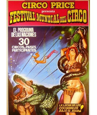 CIRCO PRICE GRAN FESTIVAL MUNDIAL DEL CIRCO. GRANADA 1974
