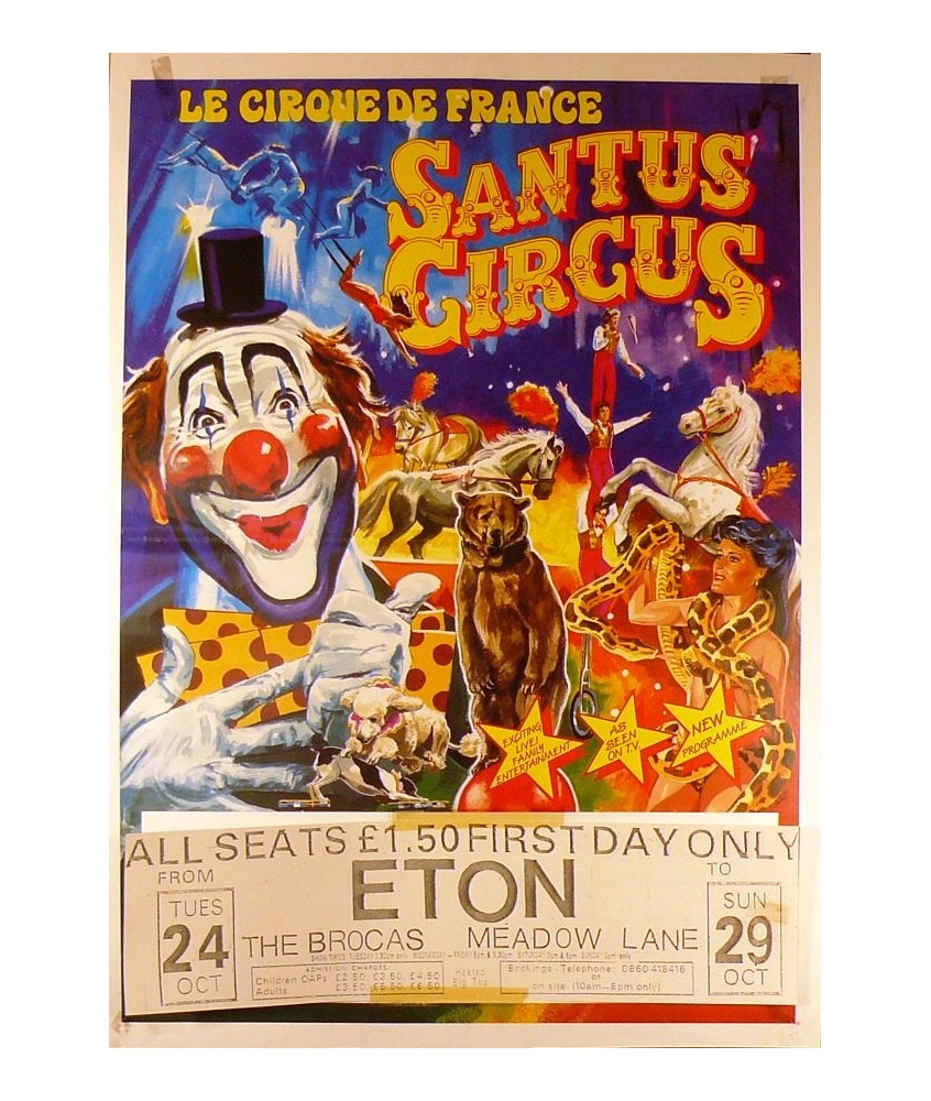 SANTUS CIRCUS. LE CIRQUE DE FRANCE