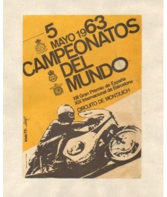 CAMPEONATOS DEL MUNDO 1963. XIII GRAN PREMIO DE ESPAÑA y XIX INTERNACIONAL DE BARCELONA