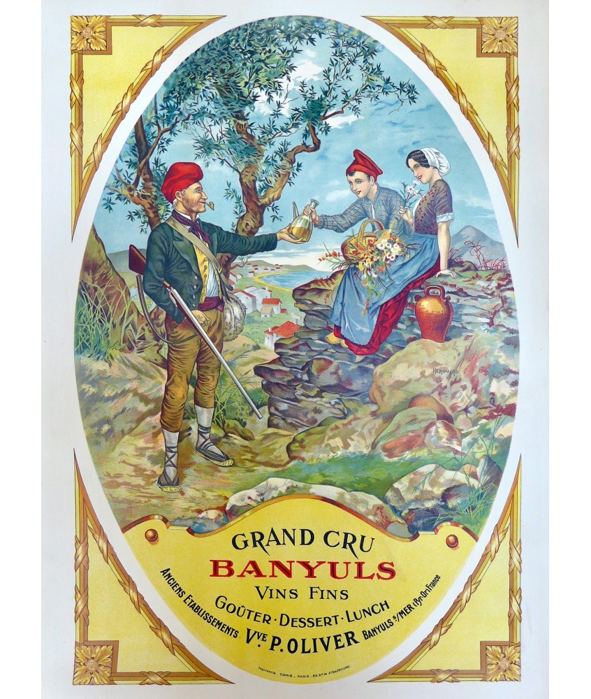 GRAND CRU BANYULS P.  OLIVER...