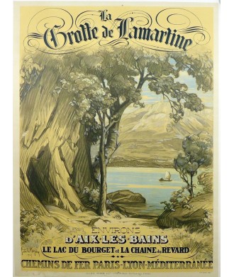 LA GROTTE DE LAMARTINE AIX LES BAINS...