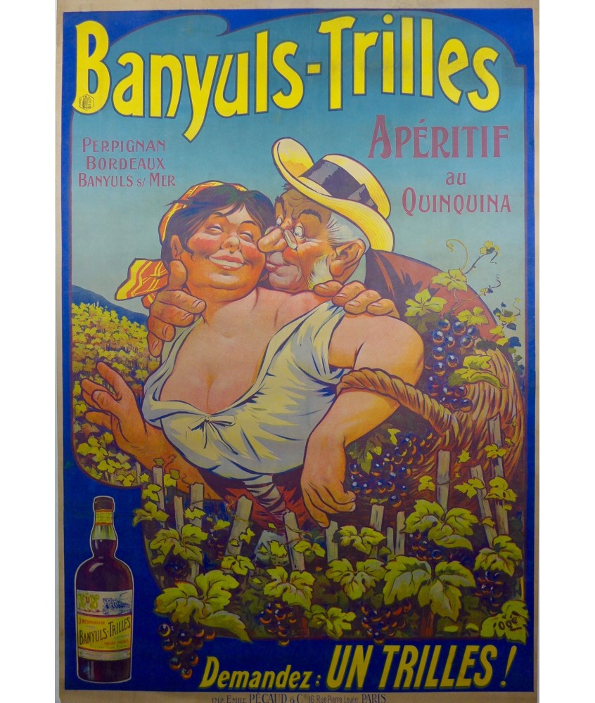 BANYULS-TRILLES. APERITIF AU QUINQUINA...