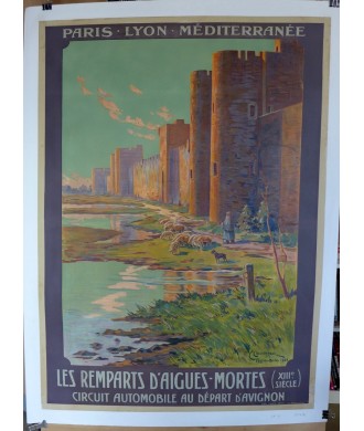 LES REMPARTS D'AIGUES MORTES (XIII SIECLE)...