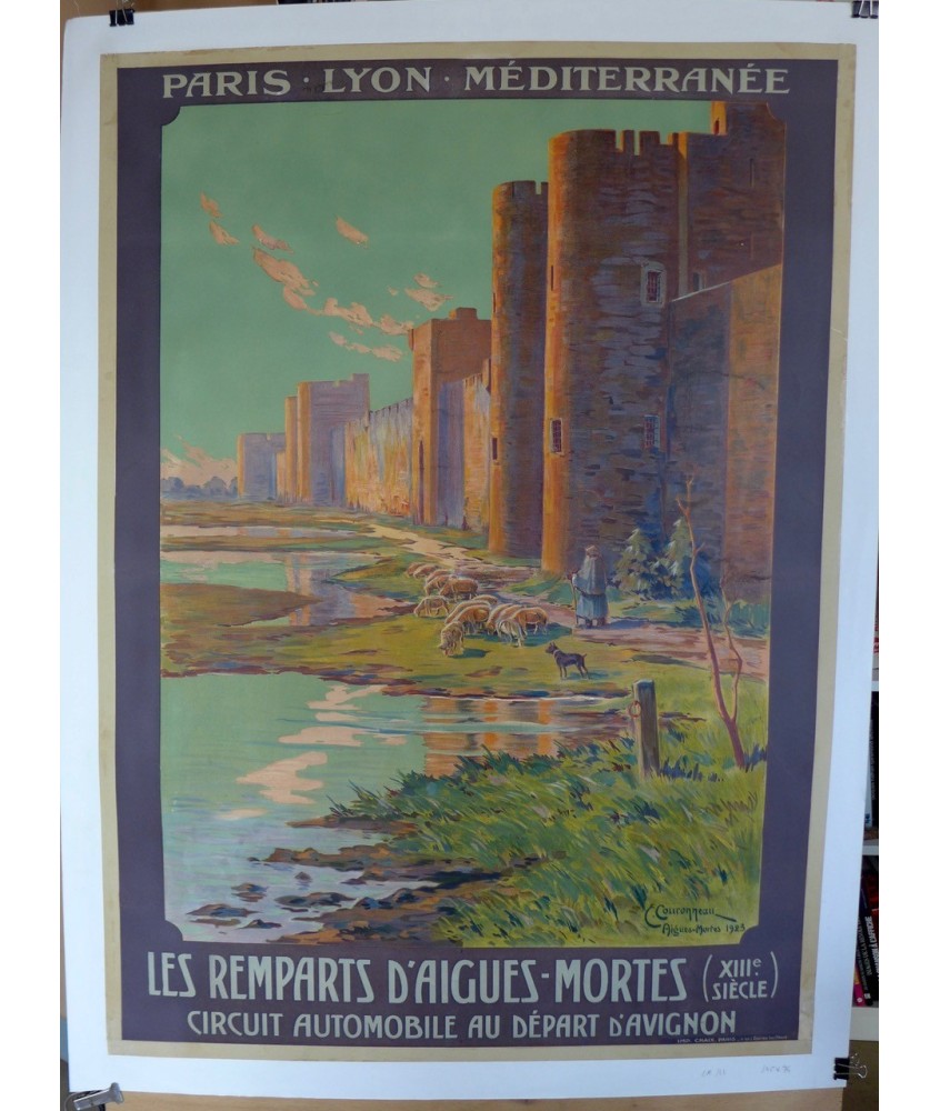 LES REMPARTS D'AIGUES MORTES (XIII SIECLE)...