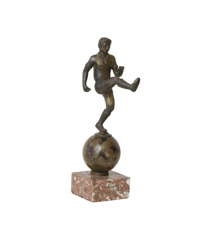 FUTBOL. BRONCE. Ca. 1930