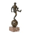 FUTBOL. BRONCE. Ca. 1930