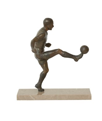 FOOTBALL. BRONZE. Ca. 1930