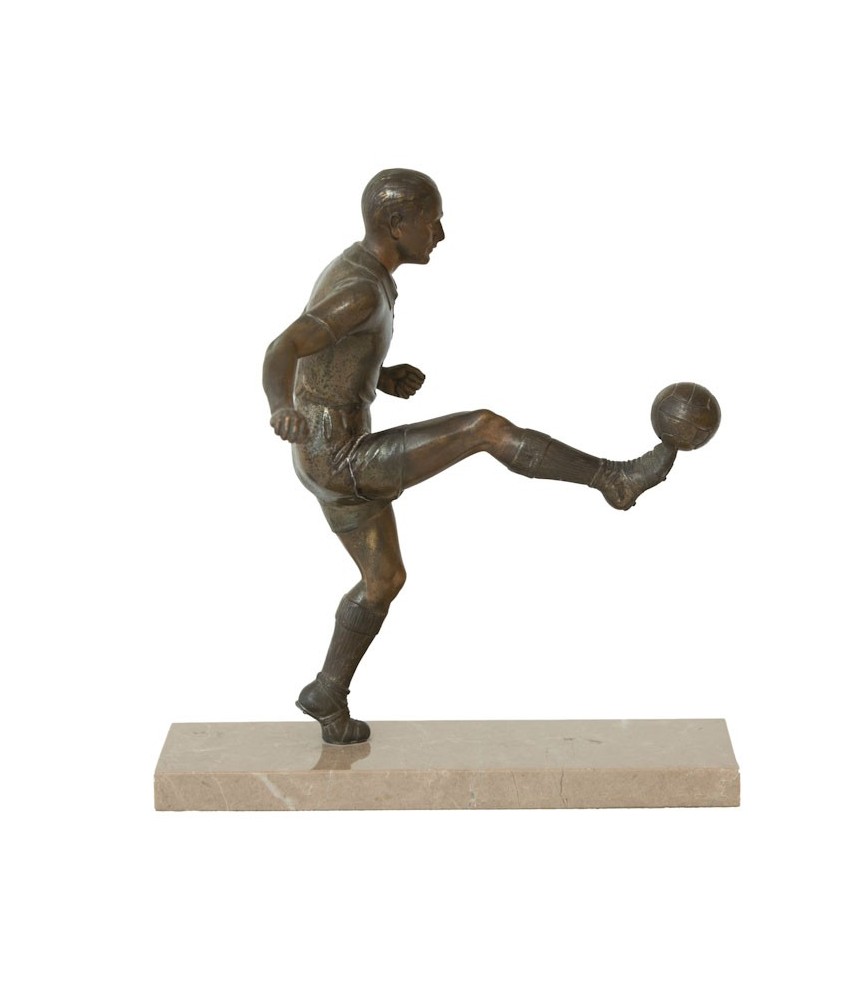 FOOTBALL. BRONZE. Ca. 1930