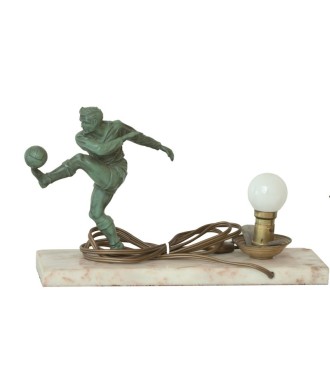 FOOTBALL. LAMPE DE BUREAU. Vers 1950