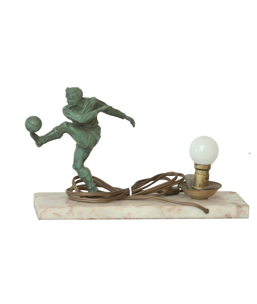 FOOTBALL. LAMPE DE BUREAU. Vers 1950