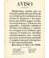 BARCELONA 1855. AVISO. (Impuestos circulaciön)
