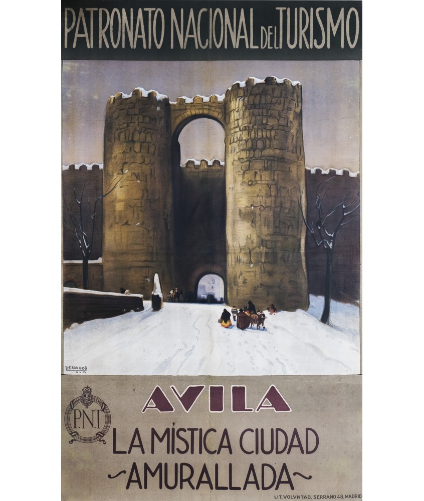 AVILA, LA MISTICA CIUDAD AMURALLADA. PATRONATO NACIONAL DE TURISMO