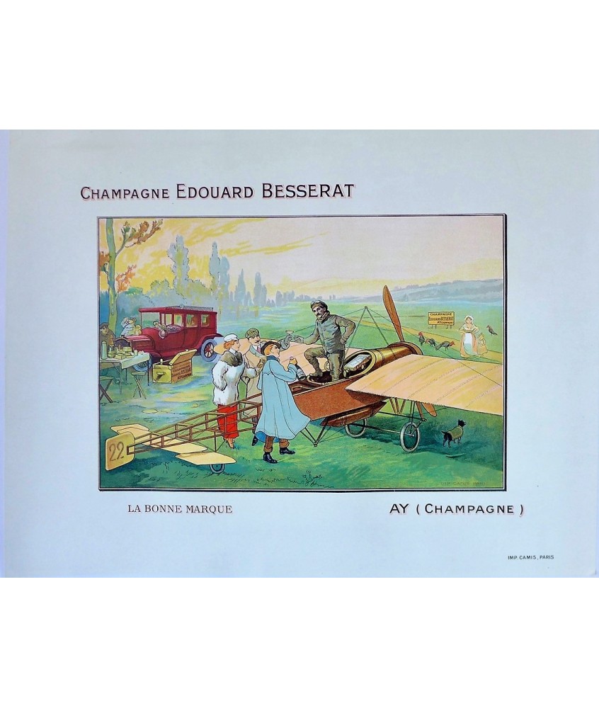 CHAMPAGNE BESSERAT. LA BONNE MARQUE /