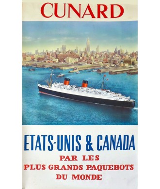 CUNARD ETATS-UNIS & CANADA. /