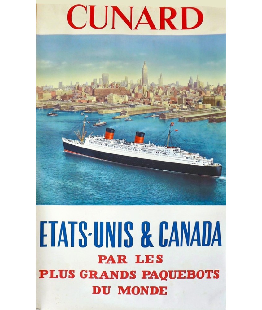 CUNARD ETATS-UNIS & CANADA. /