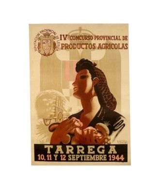 TARREGA FERIA PRODUCTOS AGRICOLAS 1944 (LLEIDA)