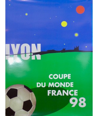 COUPE DU MONDE DE  FOOTBALL. FRANCE 1998 COLLECTION COMPLÈTE (11 AFFICHES)