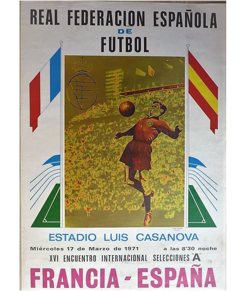 REAL FEDERACION ESPAÑOLA DE FUTBOL. FRANCIA - ESPAÑA