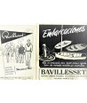 30 MAQUETAS PUBLICITARIAS DEPORTES "BAVILLASSET" (ARTIGAS, HUMA, ETC.)